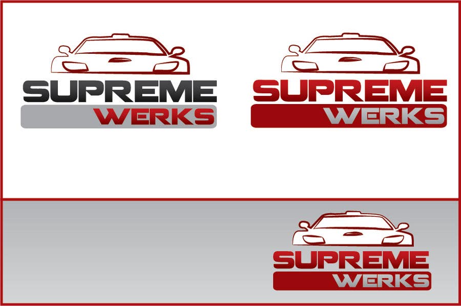 Contest Entry #174 for                                                 Logo Design for Supreme Werks (eCommerce Automotive Store)
                                            