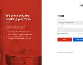 #17 untuk Signup/Login page (re) design and explanation + UX oleh alvonse