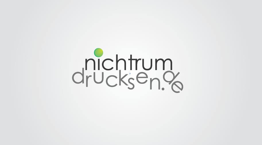 Intrarea #774 pentru concursul „                                                Logo Design for nichtrumdrucksen.de
                                            ”