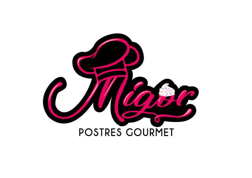 Contest Entry #30 for                                                 Logo for desserts , cakes, cupcakes, cookies etc- Migor, postres gourmet
                                            