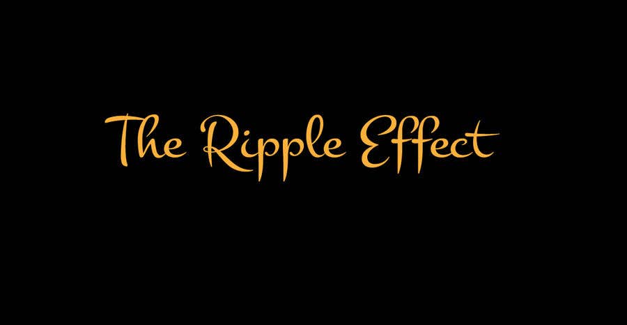 Participación en el concurso Nro.21 para                                                 The Ripple Effect - Logo Creation
                                            