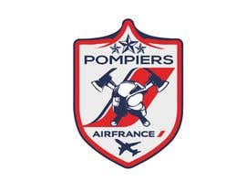 #12 for Make a logo for FIREFIGHTERS ( Air France, AIRPORT ) by biokhaled2