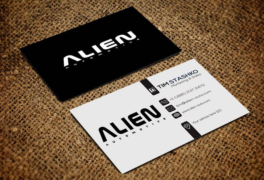 Contest Entry #18 for                                                 2 sided Business Card Layout & Logo
                                            