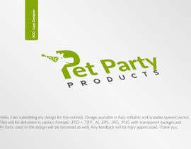 #138 untuk Pet Party Products Logo oleh KingoftheLogo