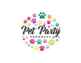 #133 untuk Pet Party Products Logo oleh Anthuanet