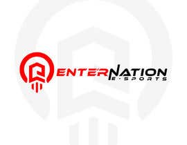 #710 za Logo for EnterNation, an esports news platform for the benelux od radoanibrahim