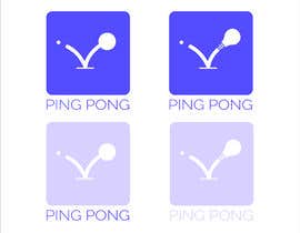 #45 dla Logo design for Ping Pong app przez arquimatimeno