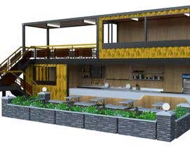 #49 dla Container Restaurant Concept Design przez anto2178