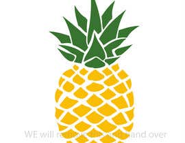 #12 para I need you to make a simple design of a pineapple. It doesnt really need to much detail. Just have a yellow pineapple with a green top (leaves). de hafsashahw