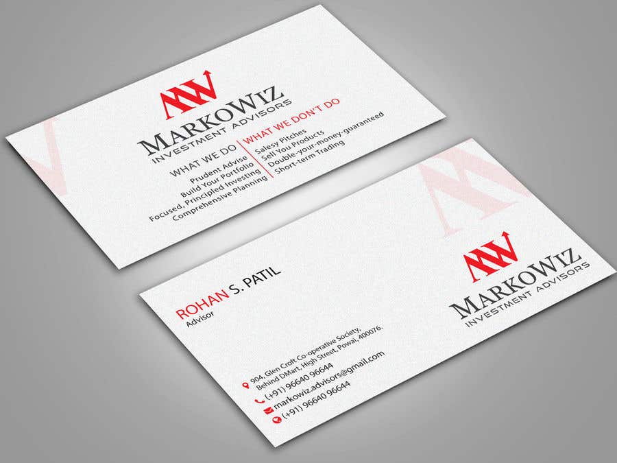 Contest Entry #128 for                                                 Design some Business Cards
                                            