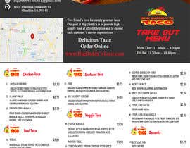 #10 for Need a Takeout Menu Design for Restaurant Menu by AstroDude