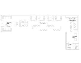 #8 for Design interior furniture layout for a coffeeshop and cake store by ssquaredesign