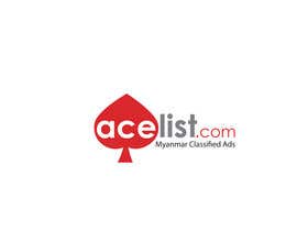 #67 para company logo icon with acelist.com and Myanmar classifieds ads text por Hasanath