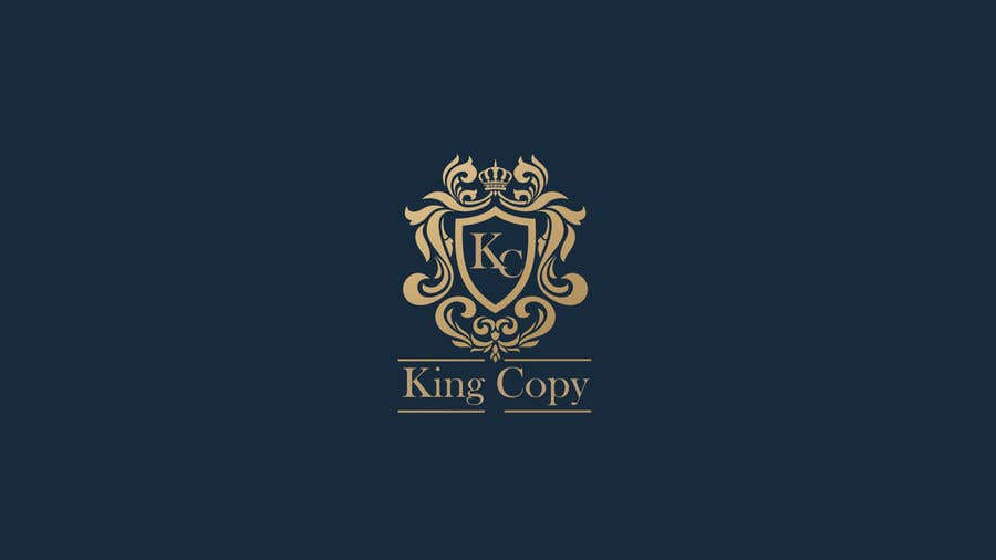 Konkurrenceindlæg #1 for                                                 Design a Logo:KING COPY
                                            