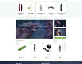 #5 ， Design a Website Mockup For a vape company 来自 vdexter