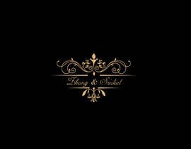 #8 for Simple wine label- Gold Hand Script on Black Label with Filigree background by manzkingAHIL