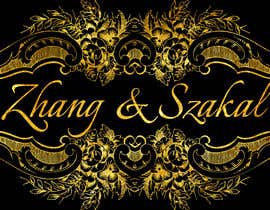 #28 for Simple wine label- Gold Hand Script on Black Label with Filigree background by AdeshpreetSingh