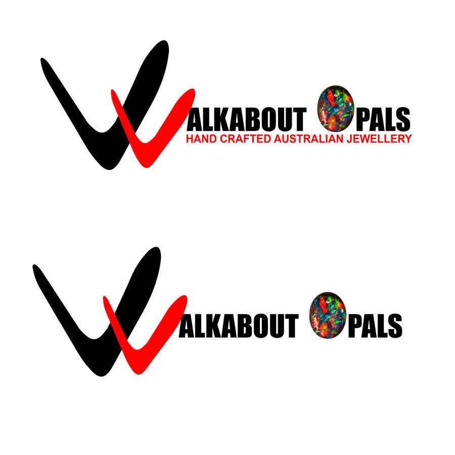 Proposta in Concorso #35 per                                                 A Logo for my new brand ‘Walkabout Opals’
                                            