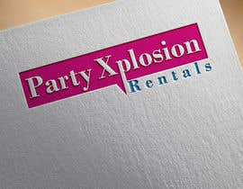 Nro 16 kilpailuun Design a Logo for Party Xplosion rentals käyttäjältä toshar700