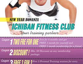 #10 for Design a Flyer for Gym - Japanese and New year theme af andreeamaneaarh
