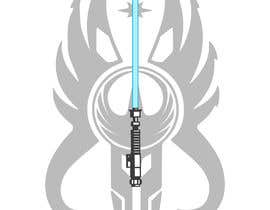 #56 for Custom Star Wars Lightsaber Tshirt Logo/Design by baskarmanih96