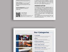 #10 para Change/Re-configure 2 page corporate brochure por ahmedabdelrahim1