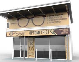 #88 para Design Optometrist Shop Front por kervintuazon