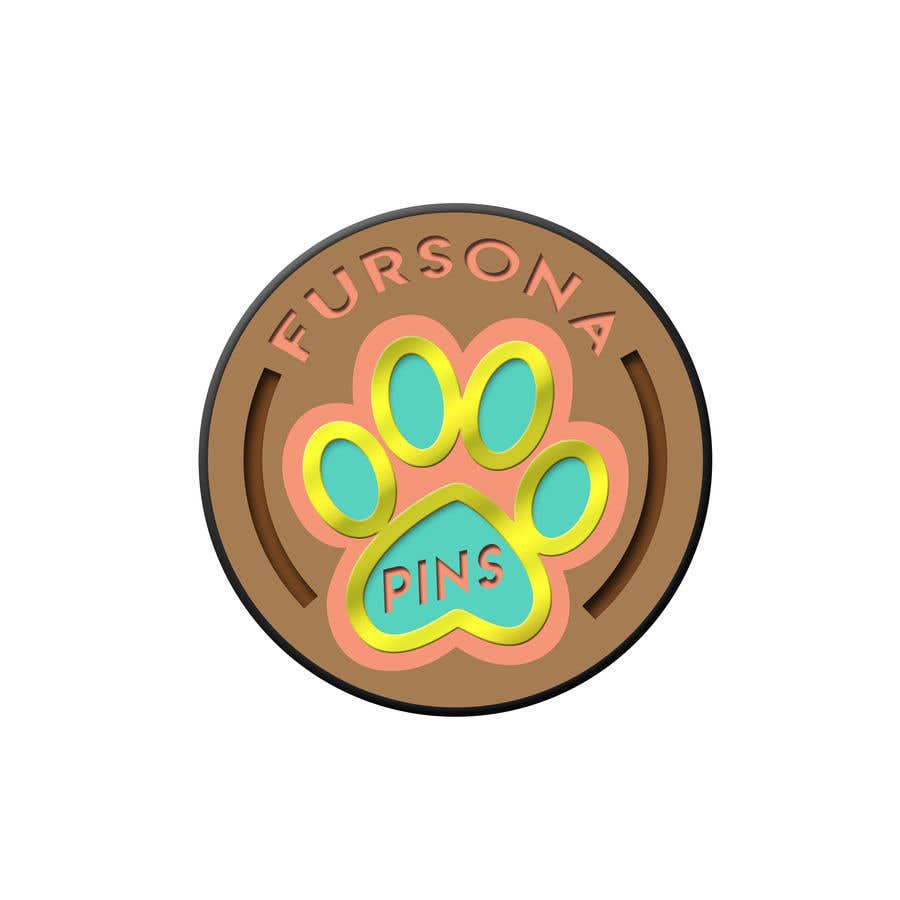 
                                                                                                            Contest Entry #                                        12
                                     for                                         Please design a logo for an enamel pin company named "Fursona Pins." It should be themed like an enamel pin, in the shape of a paw.
                                    