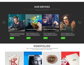 #23 for Home Page Web Design for Marketing Company by sureshvishwa