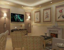 #27 dla Interior decoratation of Living Room przez alaaahmed21