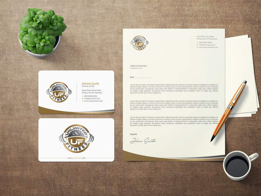 Intrarea #11 pentru concursul „                                                Design Letterhead, stamp, business cards, ...etc for a new establishment
                                            ”