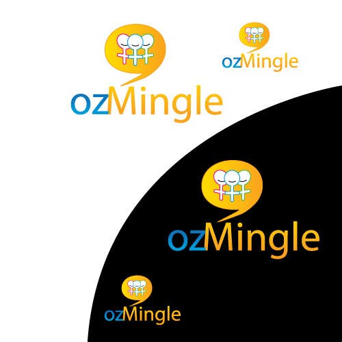Intrarea #336 pentru concursul „                                                Logo Design for ozMingle
                                            ”