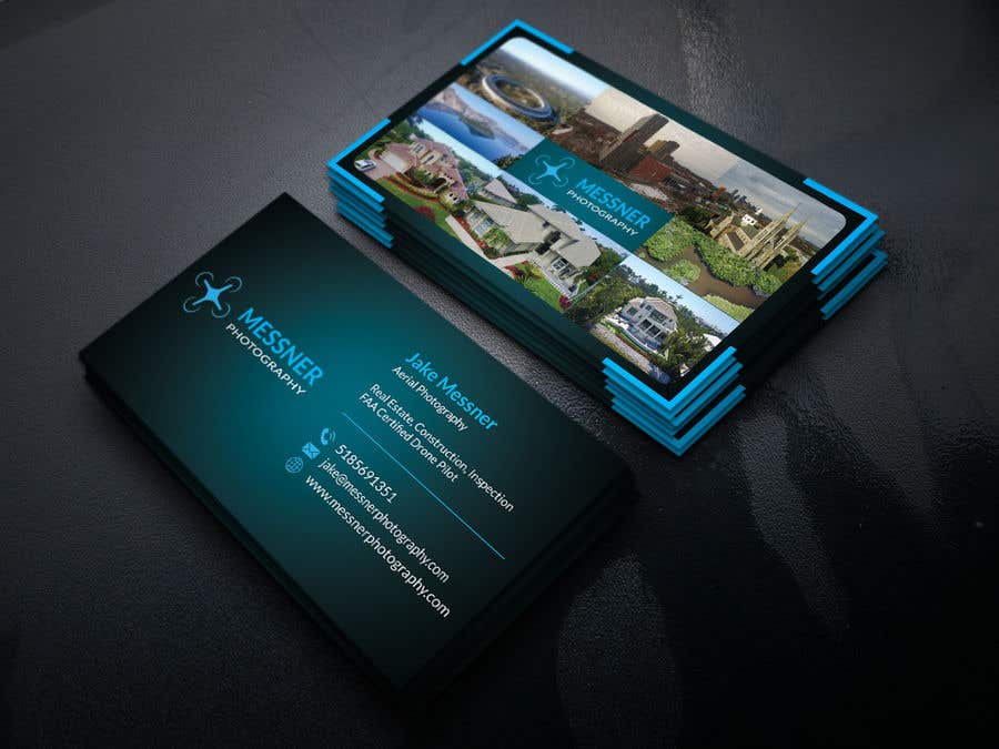 Contest Entry #245 for                                                 Aerial Photography Business Card Design
                                            