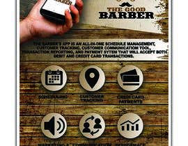 #18 สำหรับ Promotion Flyer for The Good Barber App โดย luisanacastro110