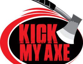 #64 for Kick My Axe Logo by gdougniday