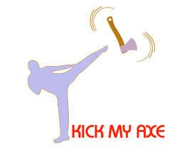 #69 ， Kick My Axe Logo 来自 rehanaakter895