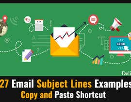 #47 for Design a Cool Banner About - Email Subject Lines by Mohamed254