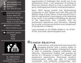 #4 สำหรับ Need a business brochure/personal profile/resume โดย rustom861
