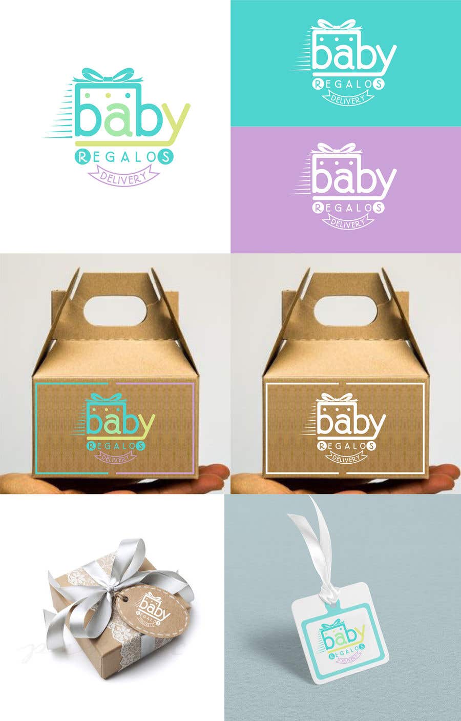 Participación en el concurso Nro.182 para                                                 Diseñar logotipo para "delivery de regalos de recién nacido"
                                            