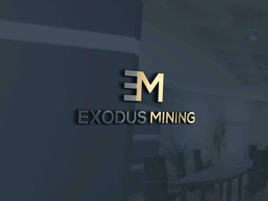 Intrarea #724 pentru concursul „                                                Exodus Mining Logo Design
                                            ”