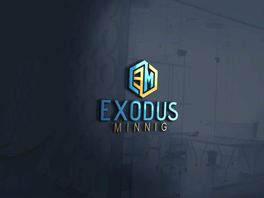 Intrarea #630 pentru concursul „                                                Exodus Mining Logo Design
                                            ”
