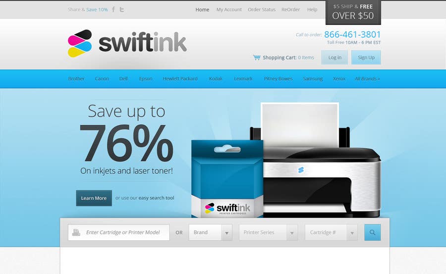 
                                                                                                                        Proposition n°                                            13
                                         du concours                                             Website Design for Swift Ink
                                        