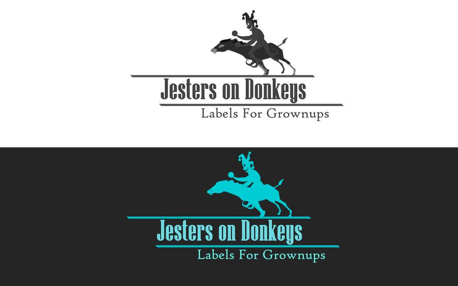 Kilpailutyö #57 kilpailussa                                                 This should be fun: "Jesters on Donkeys" looking for company logo design
                                            