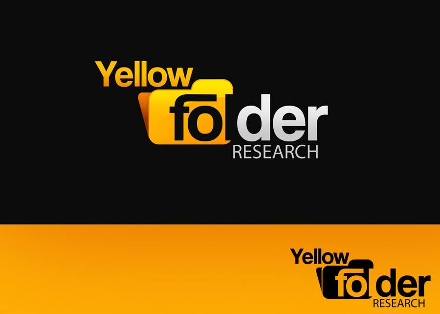 #349. pályamű a(z)                                                  Logo Design for Yellow Folder Research
                                             versenyre