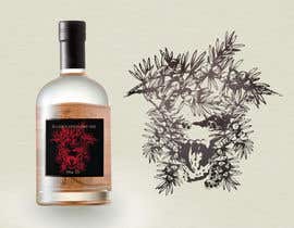 Nro 5 kilpailuun generate artwork for a gin label käyttäjältä anaputka