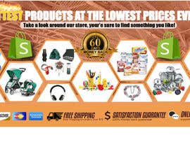 #26 for Banner for eCom general store:  built on shopify platform by pinky2017