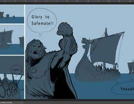 #34 dla Illustrate Safemate Viking ship przez andrewzc00