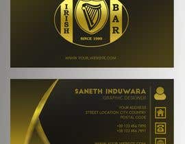 #212 para Make a Design for a business card (IRISHPUB) de sanethinduwara