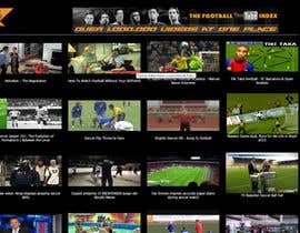 #30 untuk Design a Banner for Football/soccer video site oleh mixa90