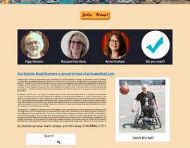 #55 for I need some Graphic Design for a site about wheelchair basketball by asaduzzaman431sc